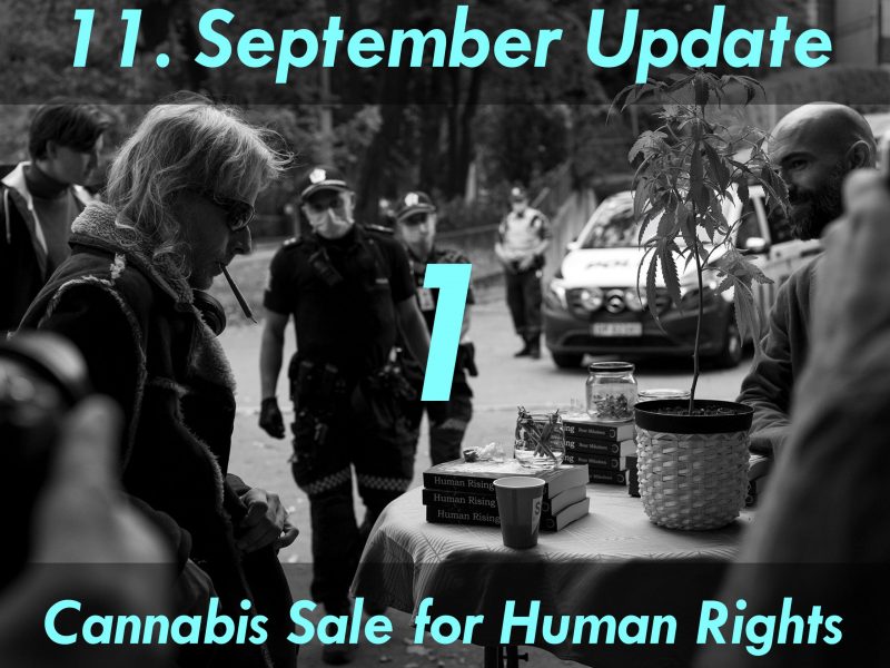 Cannabis Sale for Human Rights - AROD - Civil Disobedience
